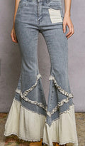 Vintage Ruffle Jeans