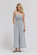 Ocean Blue Gauze Jumper