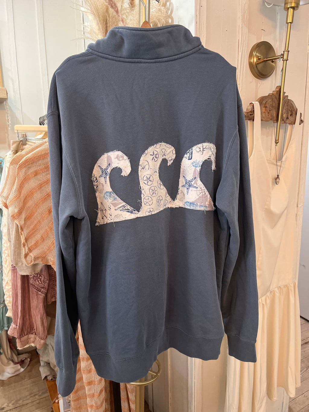 Handmade Waves Pullover