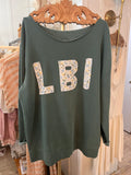 Handmade LBI Sweatshirt in Green